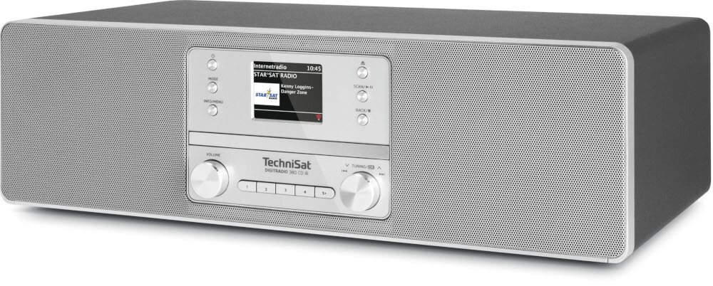 Wieża TECHNISAT Digitradio 380 CD IR - regulacja