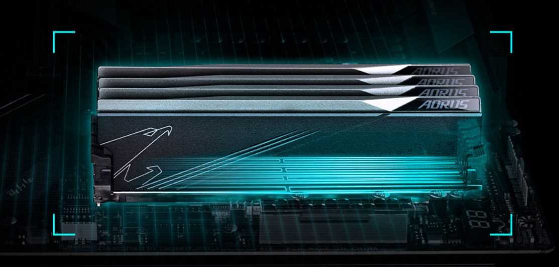 Płyta główna GIGABYTE B760 Aorus Elite AX - RAM