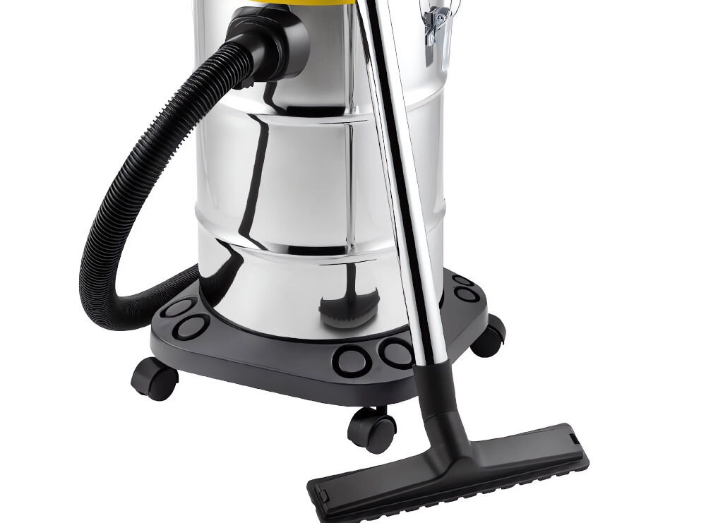 Odkurzacz przemysłowy LAVOR WTP 30XE 40028-00025 ergonomiczna konstrukcja praktyczny schowek na akcesoria rury dysze elastyczny wąż długość 4m metalowe rury przedłużające kabel zasilajacy długość 5 m elastyczność komfortowy w różnych warunkach
