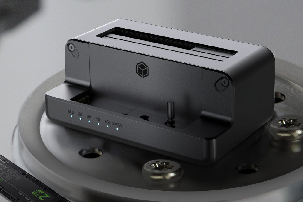 Stacja dokująca ICY BOX IB-2914MSCL-C31 USB Typu C, Aktywna opis