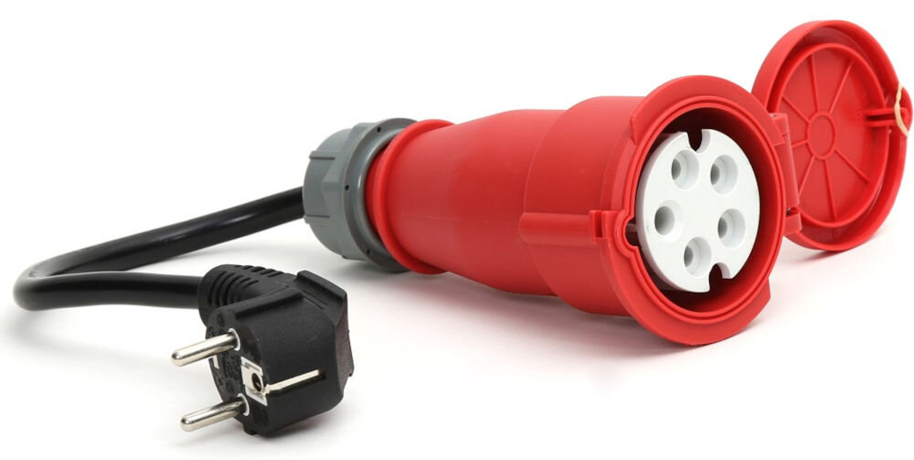 Ładowarka do samochodu elektrycznego PLATINET EV/PHEV AC Type 2 11kW adapter zastosowanie długość