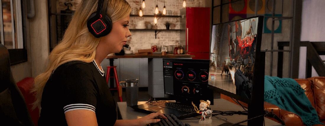 Laptop HP Omen 17 - Ekran