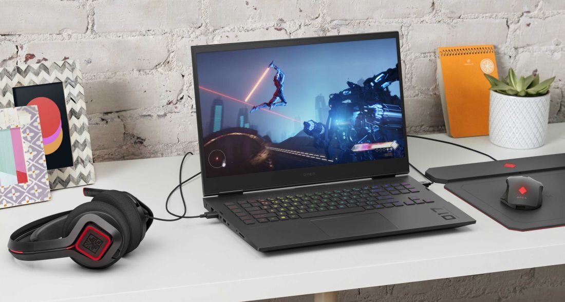 Laptop HP Omen 17 - wyglad