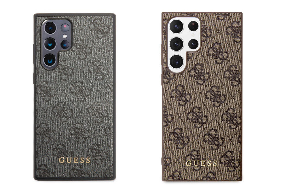 Etui GUESS 4G Metal Gold Logo do Samsung Galaxy S23 design ochrona smartfon trwałość odporność