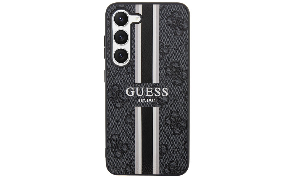 Etui GUESS 4G Printed Stripe do Samsung Galaxy S23 jakość design wykonanie dopasowanie konstrukcja dodatek zabezpieczenie