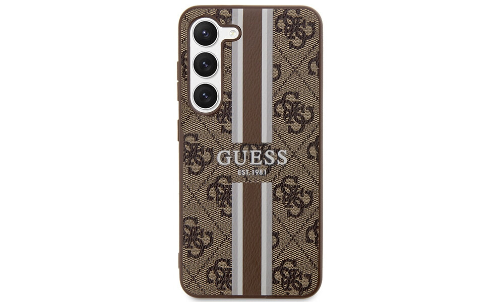 Etui GUESS 4G Printed Stripe do Samsung Galaxy S23 jakość design wykonanie dopasowanie konstrukcja dodatek zabezpieczenie