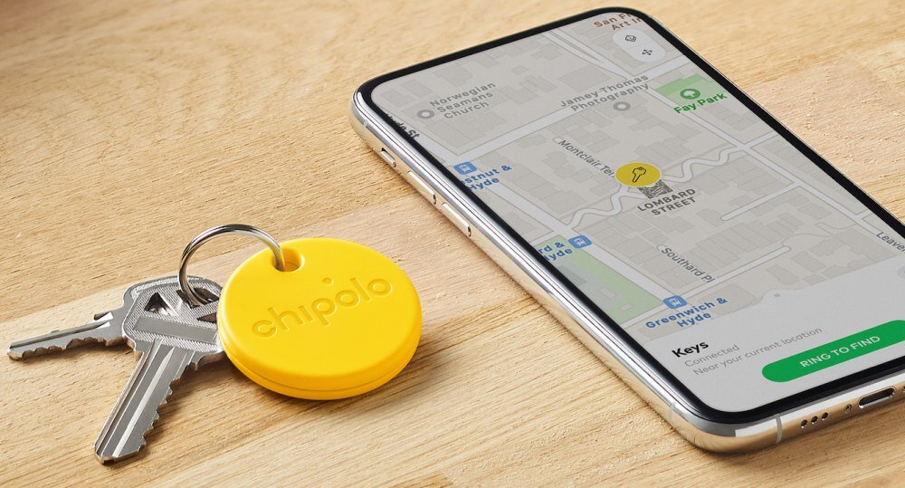 Lokalizator CHIPOLO One wyszukiwarka przedmiotów  wyszukiwarka kluczy wyszukiwarka Bluetooth tropiciel Bluetooth znajdź klucze znajdź telefon znajdź zgubione klucze