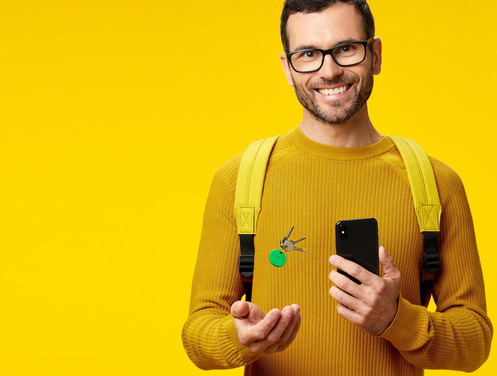 Lokalizator CHIPOLO One wyszukiwarka przedmiotów  wyszukiwarka kluczy wyszukiwarka Bluetooth tropiciel Bluetooth znajdź klucze znajdź telefon znajdź zgubione klucze