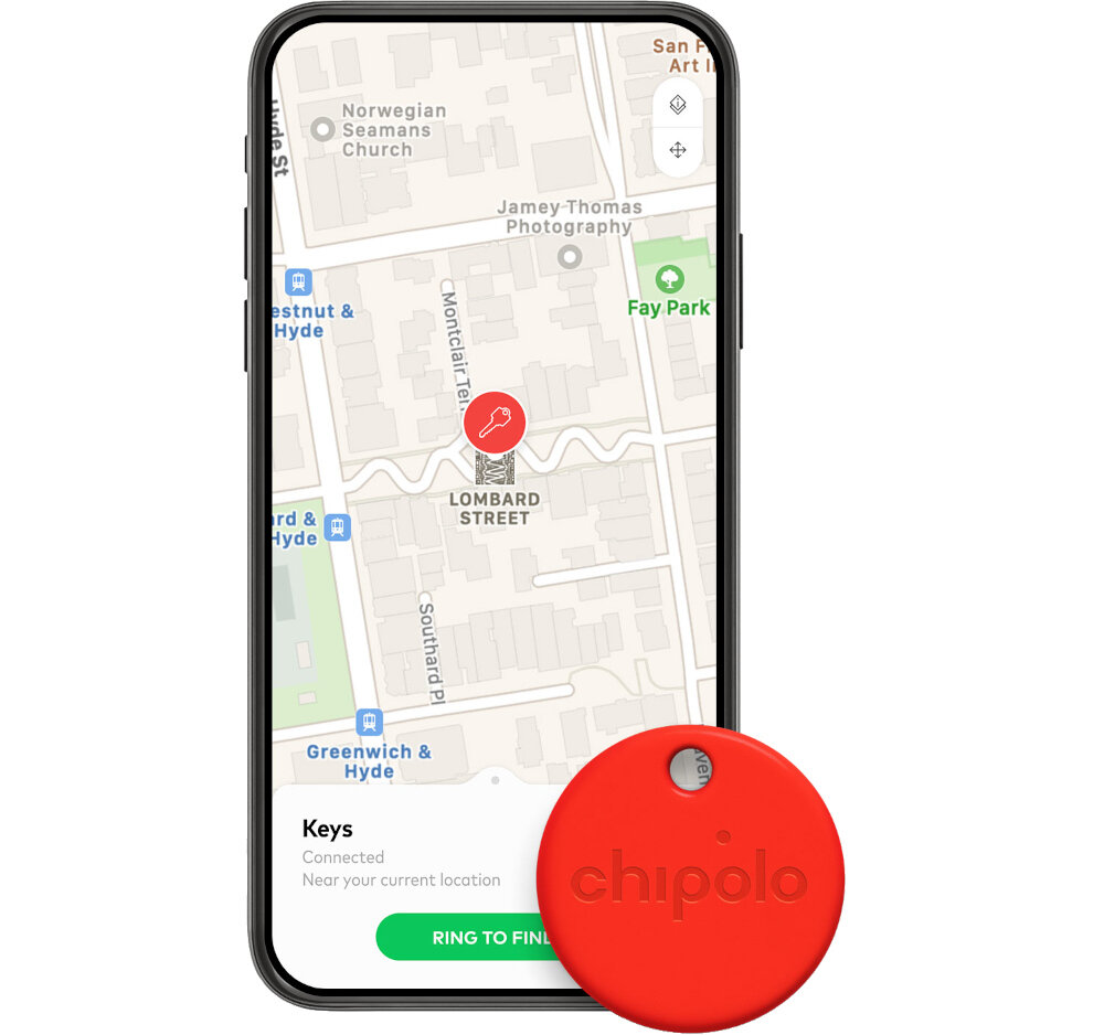 Lokalizator CHIPOLO One wyszukiwarka przedmiotów  wyszukiwarka kluczy wyszukiwarka Bluetooth tropiciel Bluetooth znajdź klucze znajdź telefon znajdź zgubione klucze