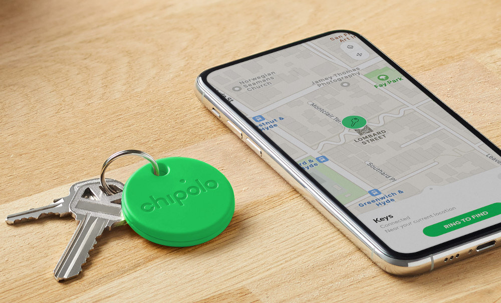 Lokalizator CHIPOLO One wyszukiwarka przedmiotów  wyszukiwarka kluczy wyszukiwarka Bluetooth tropiciel Bluetooth znajdź klucze znajdź telefon znajdź zgubione klucze