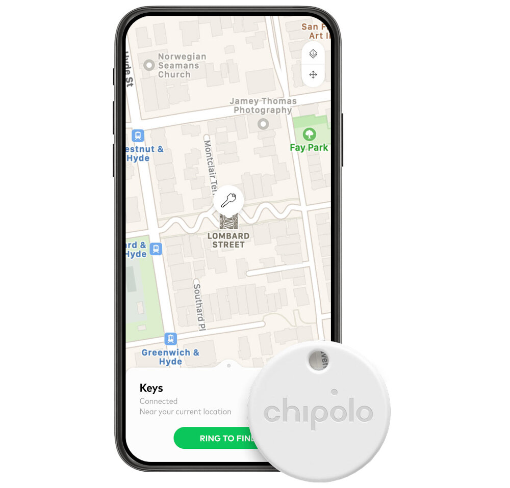 Lokalizator CHIPOLO One wyszukiwarka przedmiotów  wyszukiwarka kluczy wyszukiwarka Bluetooth tropiciel Bluetooth znajdź klucze znajdź telefon znajdź zgubione klucze