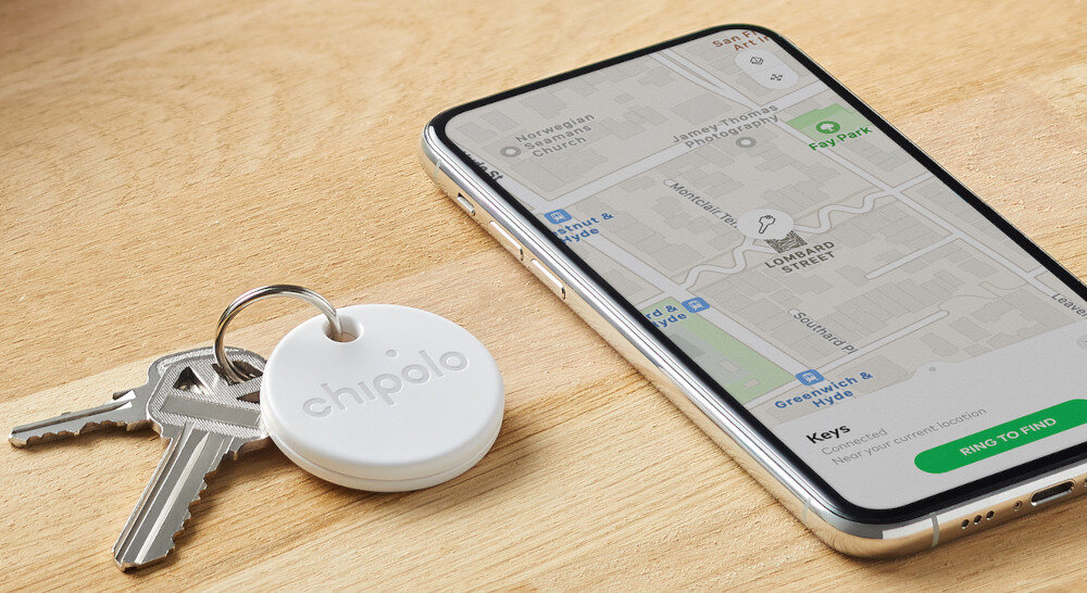 Lokalizator CHIPOLO One wyszukiwarka przedmiotów  wyszukiwarka kluczy wyszukiwarka Bluetooth tropiciel Bluetooth znajdź klucze znajdź telefon znajdź zgubione klucze