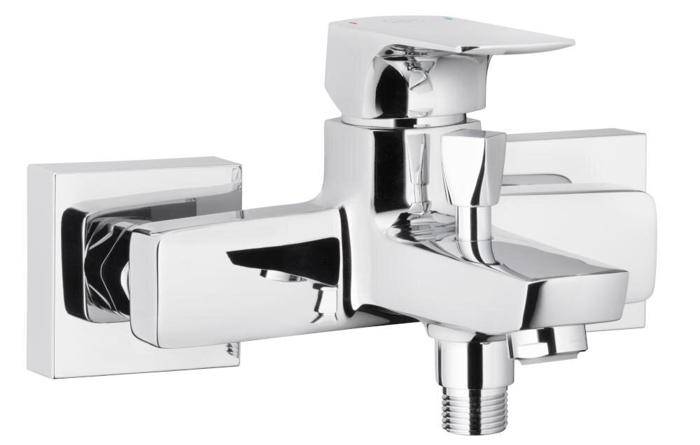 KFA ARMATURA Mokait 5534 010 00 bateria wannowa logon kolekcja geometryczny uchwyt łazienkowa aranżacja