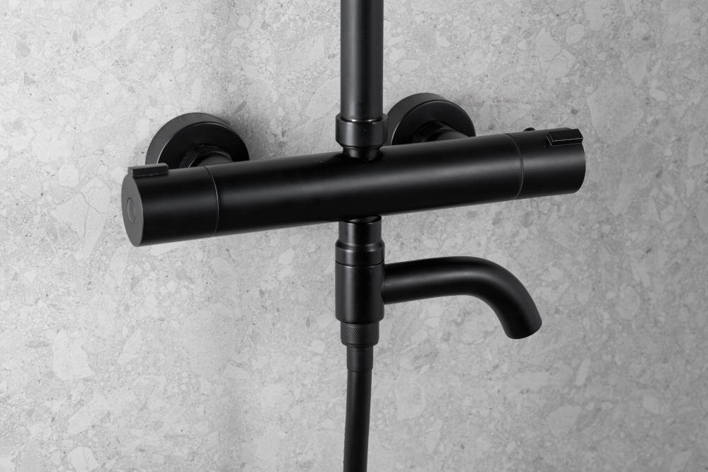 KFA ARMATURA Moza 835-670-81 bateria wannowa logon kolekcja geometryczny uchwyt łazienkowa aranżacja