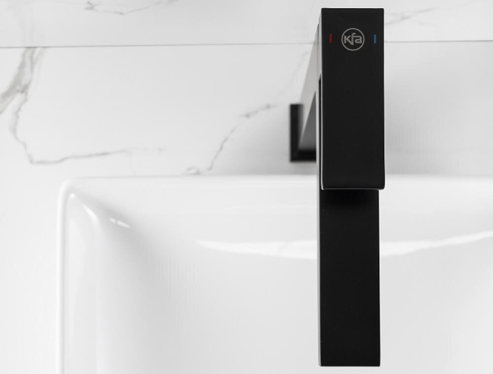 KFA ARMATURA Logon 5132-612-81 bateria chrom mosiądz korpus stojąca jednodźwigniowa łazienka