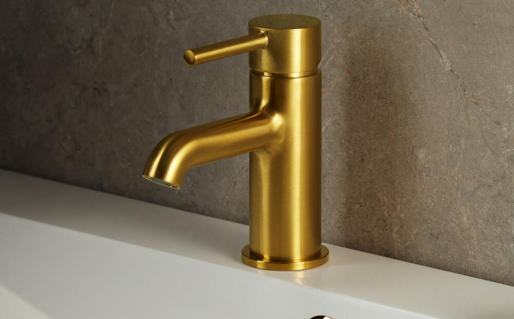 KFA ARMATURA Moza 5032-815-31 bateria umywalkowa logon kolekcja geometryczny uchwyt łazienkowa aranżacja