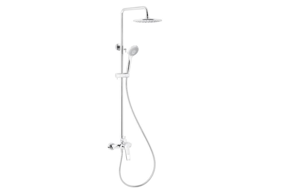 KFA ARMATURA Amazonit 4626-910-00 łazienka element funkcjonalność relaks prysznic higiena zestaw natrysk deszczownica pvc chrom