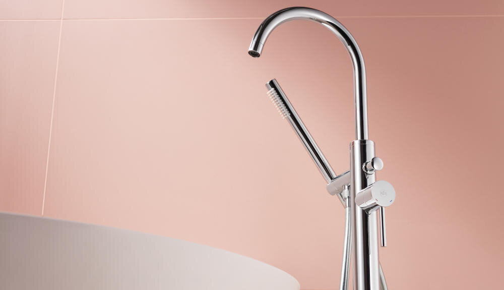 KFA ARMATURA Moza 5035-510-00 chrom bateria łazienka wanna regulacja kąt pochylenie rączka box montaż 