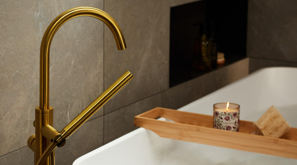 KFA ARMATURA Moza 5035-510-31 bateria umywalkowa logon kolekcja geometryczny uchwyt łazienkowa aranżacja