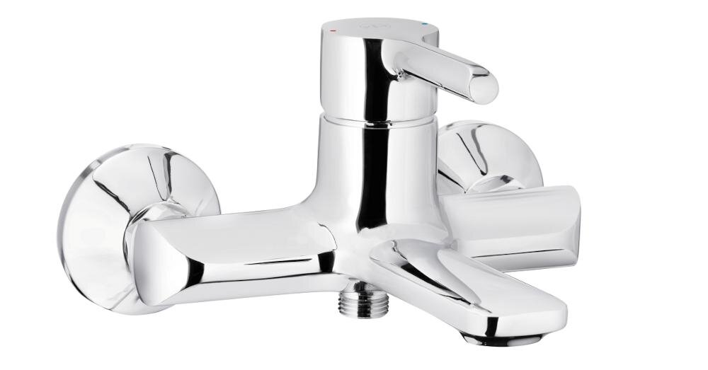 KFA ARMATURA Angelit 4724-010-00 bateria wannowalogon kolekcja geometryczny uchwyt łazienkowa aranżacja