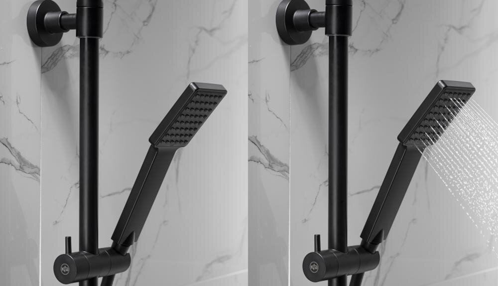 KFA ARMATURA Logon 5746-910-81 zestaw dysk deszczownica bateria ergonomia