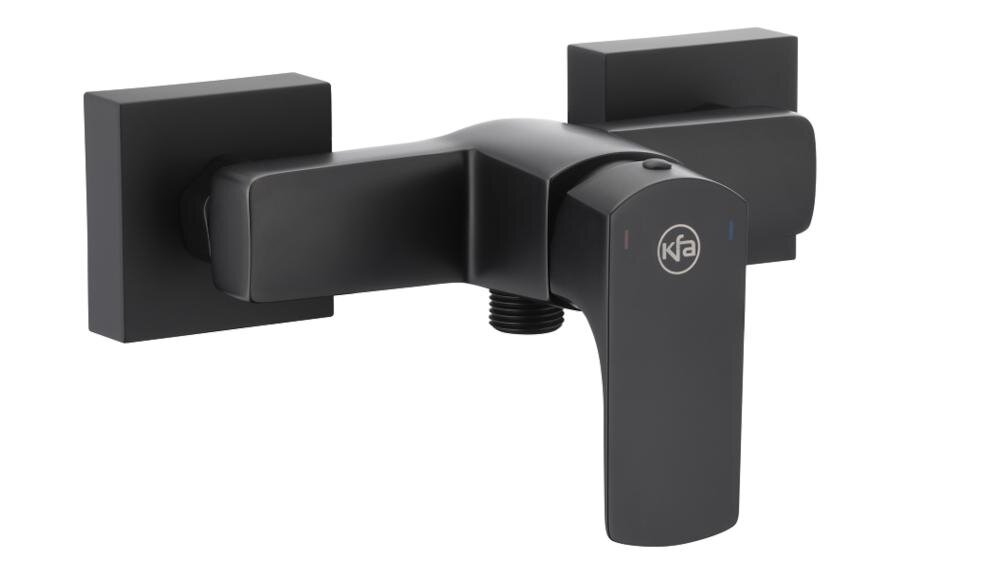 KFA ARMATURA Mokait 5536-010-00 chrom bateria natryskowa regulacja strumień montaż ścienny wysoka jakość mosiądz