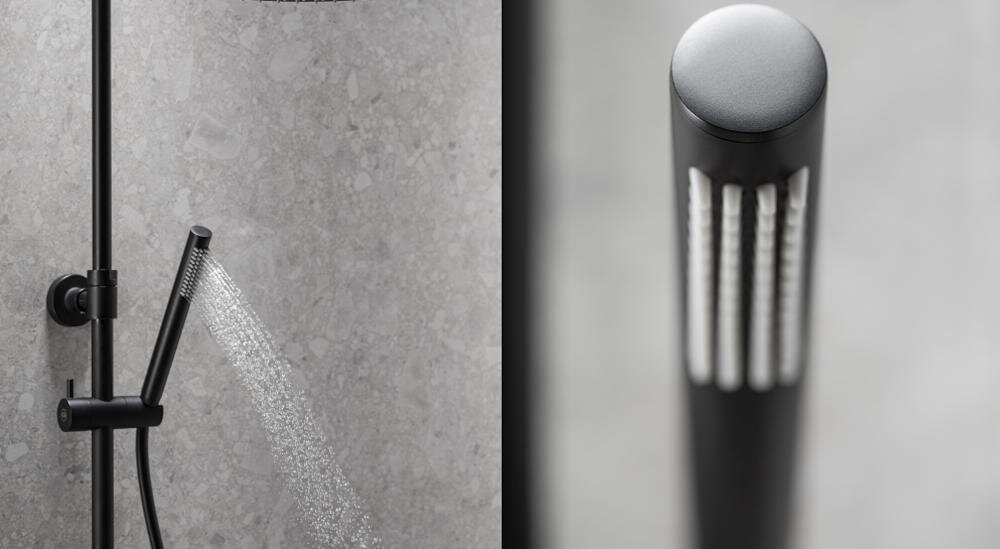 KFA ARMATURA Moza 5736-920-81 słuchawka prysznicowa kąpiel opłukiwanie  czyszczenie natrysk mycie duże przedmioty pies