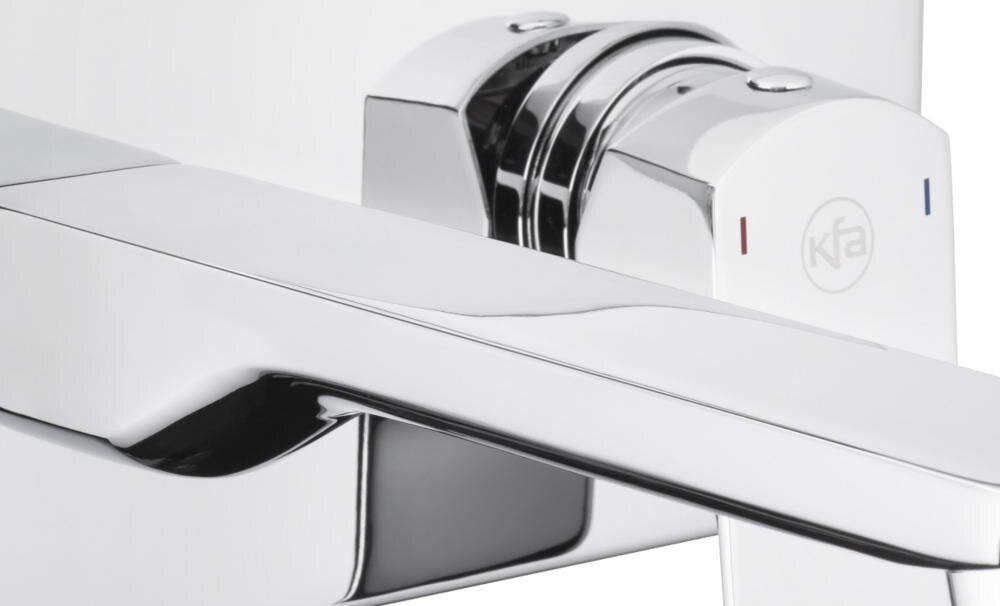 KFA ARMATURA Mokait 5539-810-00 bateria chrom mosiądz korpus stojąca jednodźwigniowa łazienka