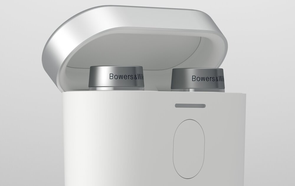 Słuchawki dokanałowe BOWERS & WILKINS PI7 S2 brzmienie przetworniki kompakt kodeki bluetooth realizm rozwiązania techniczne przetworniki anc retransmisja dźwięku szybkie ładowanie komfort obsługa