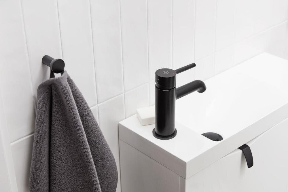 KFA ARMATURA Moza 5032-815-81 bateria umywalkowa logon kolekcja geometryczny uchwyt łazienkowa aranżacja