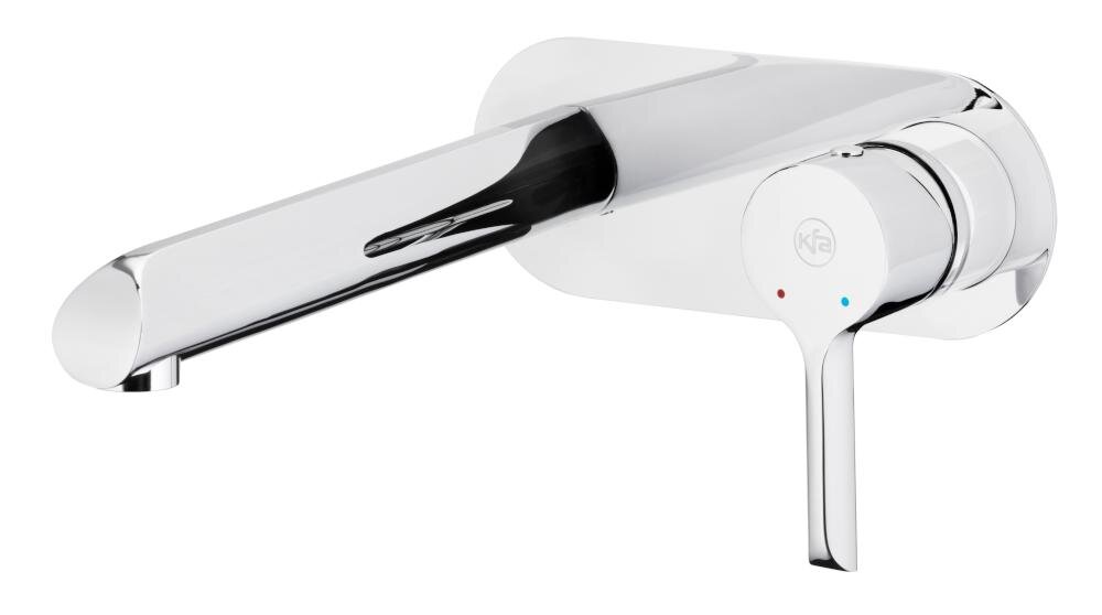 KFA ARMATURA Angelit bateria umywalkowa logon kolekcja geometryczny uchwyt łazienkowa aranżacja