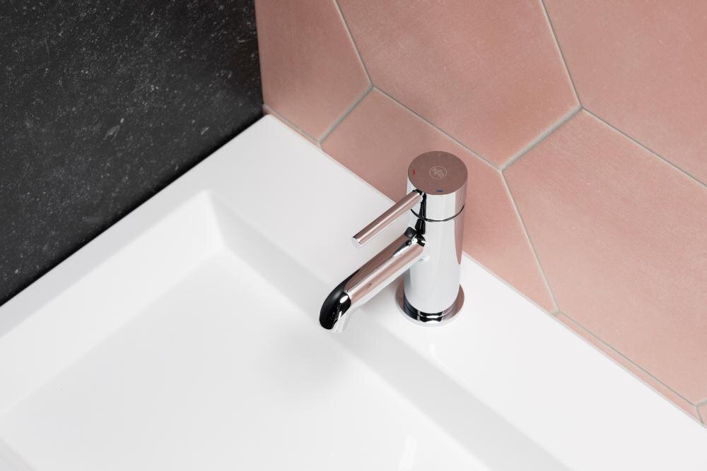 KFA ARMATURA Moza 5032-815-00 bateria umywalkowa logon kolekcja geometryczny uchwyt łazienkowa aranżacja