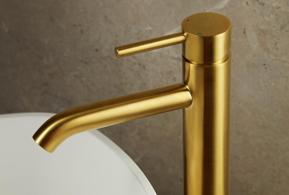 KFA ARMATURA Moza 5032-612-31 bateria umywalkowa logon kolekcja geometryczny uchwyt łazienkowa aranżacja