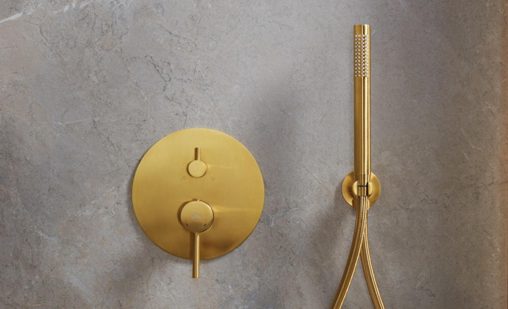 KFA ARMATURA Moza 5039-501-31 zestaw dysk deszczownica bateria ergonomia