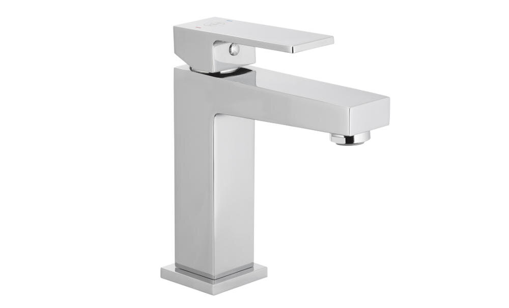 KFA ARMATURA Logon 5132-815-00 bateria umywalkowa logon kolekcja geometryczny uchwyt łazienkowa aranżacja