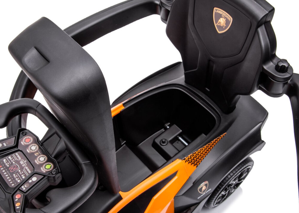 Jeździk SUN BABY Lamborghini Essenza SCV12 Zielony schowek pod siedziskiem