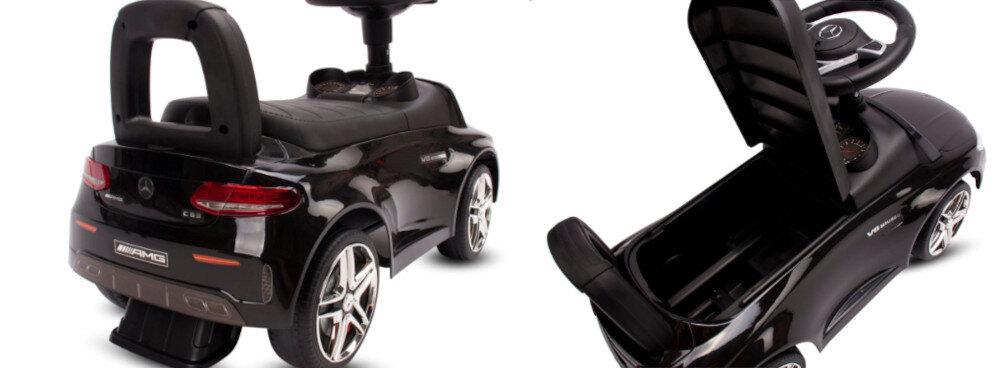 Jezdzik SUN BABY Mercedes Benz AMG C63 Coupe J05.039.0.4 schowek pod siedziskiem zasilanie baterie
