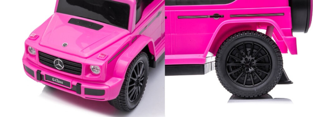 Jeździk SUN BABY Mercedes Benz G350d różowy świat motoryzacji