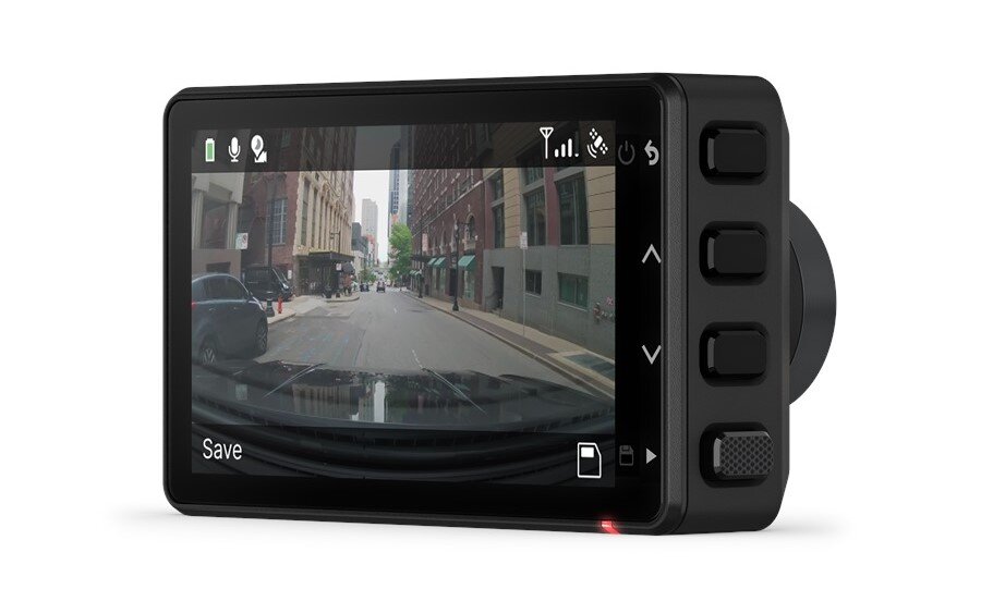 Bezprzewodowa ochrona dzięki kamerze Garmin Dash Cam Live