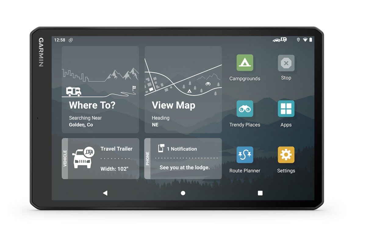 Synchronizacja i udostępnianie w nawigacji Garmin Camper 1095 EU MT-D