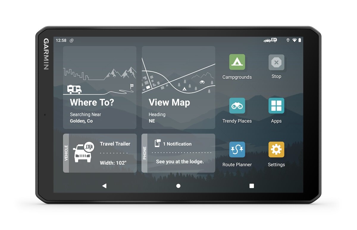 Nawigacja Garmin Camper 895 EU MT-D trasy dostosowane do kampera