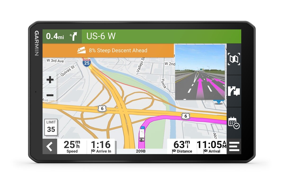 Bezpieczeństwo na drodze Garmin Camper 895 EU MT-D