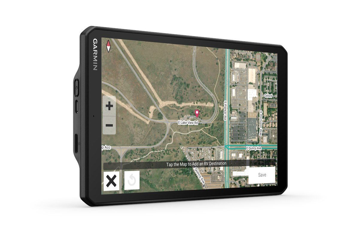 Zdjęcia z powietrza Birds eye Garmin Camper