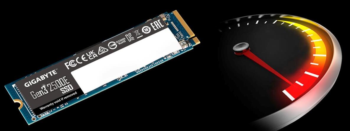 Dysk GIGABYTE Gen3 2500E 1TB SSD - Dysk 