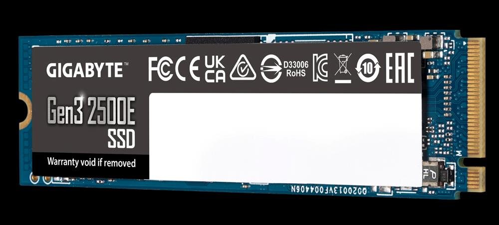 Dysk GIGABYTE Gen3 2500E 1TB SSD - Oszczędność energii  