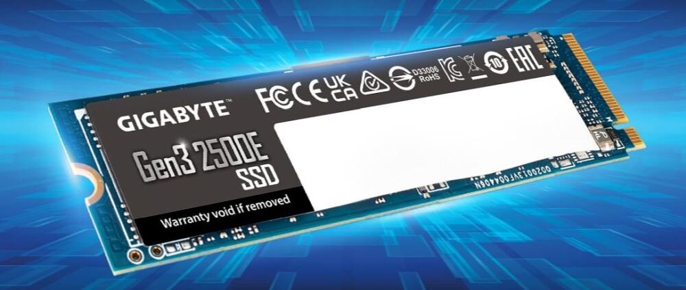 Dysk GIGABYTE Gen3 2500E 500GB SSD - Baner 
