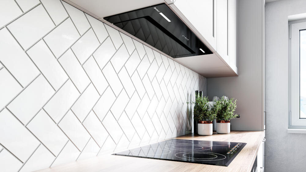 GLOBALO Lontio 80.1 komin wentylacyjny okap tryb wyciąg pochłaniacz wydajność