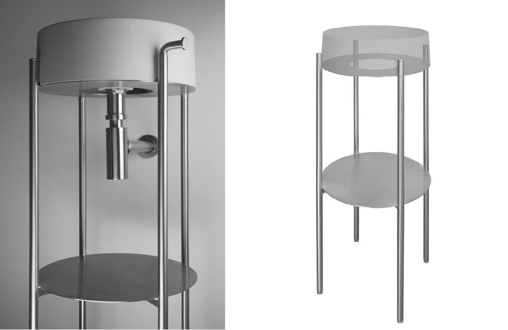 DEANTE Silia CKS F36A design łazienka konsola stojak umywalka