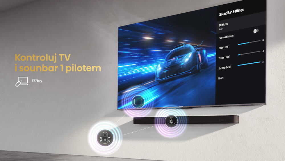 Telewizor HISENSE U6KQ  - ezplay