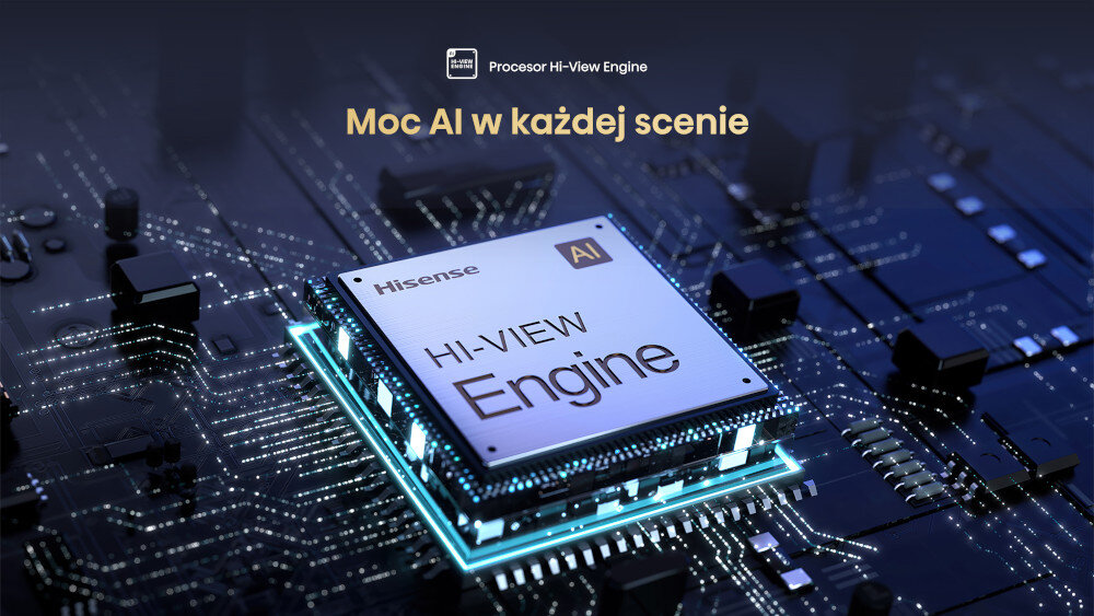 Telewizor HISENSE U6KQ  - procesor